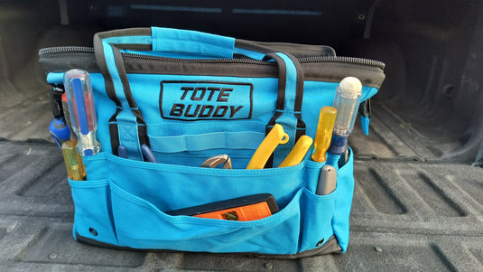 Tote Buddy Tool Bag, 16", 34 pockets