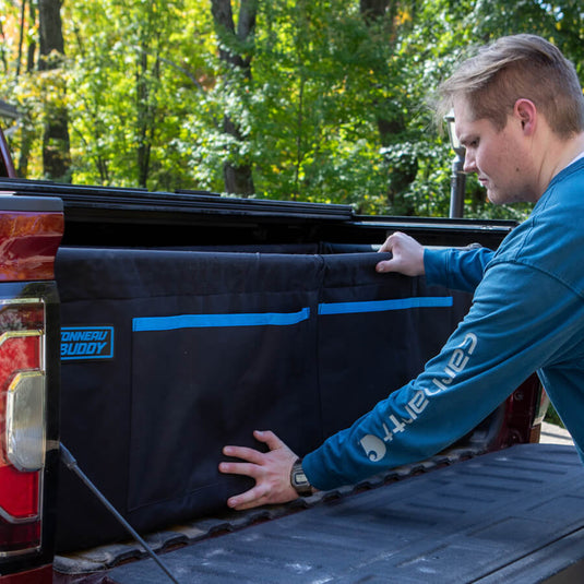 If you own a pickup truck with a tonneau cover you know what it’s like to retrieve your stuff that’s stored in the bed of your truck.